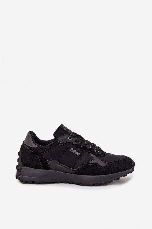 sportiniai bateliai Sneakers modelio batai Vyriški Lee Cooper LCJ-25-03-3796 juodos spalvos sportiniai bateliai Sneakers modelio batai Vyriški Lee Cooper LCJ-25-03-3796 juodos spalvos
