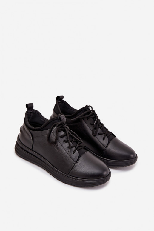 Oda Vyriški batai Lee Cooper LCJ-26-33-3964 juodos spalvos Oda Vyriški batai Lee Cooper LCJ-26-33-3964 juodos spalvos
