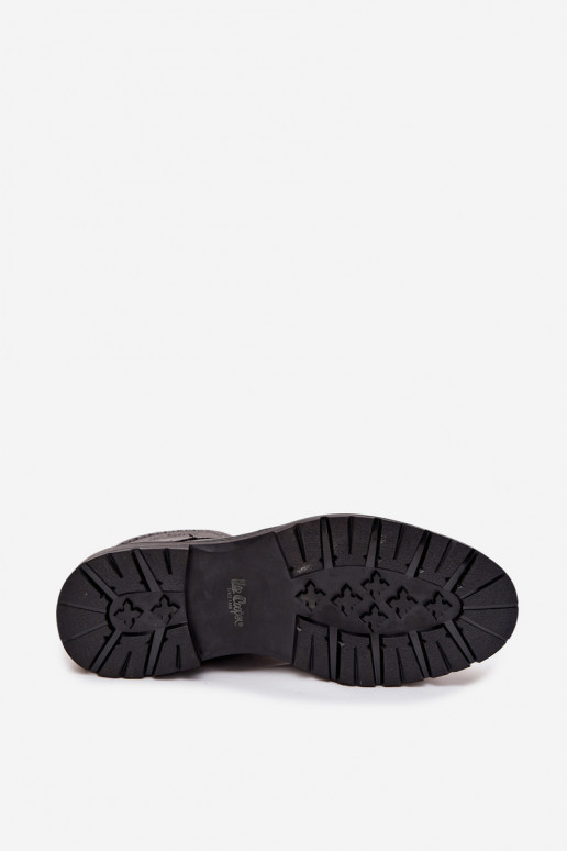 Oda Aulinukai Vyriški Lee Cooper LCJ-25-33-3961 juodos spalvos Oda Aulinukai Vyriški Lee Cooper LCJ-25-33-3961 juodos spalvos