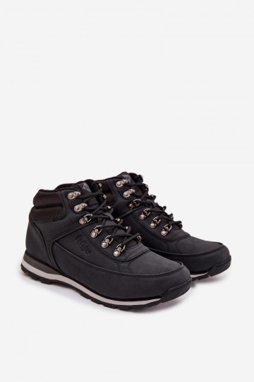 Vyriški pašiltinti žygio batai Lee Cooper LCJ-25-03-3844M juodos spalvos