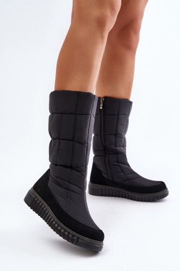 sniego batai Moteriškas Į Pilį Progress PROGJ-24-144 juodos spalvos