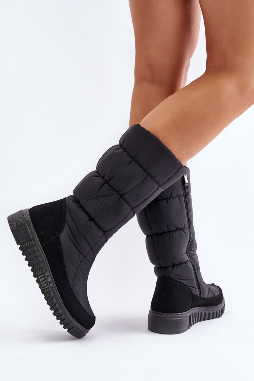 sniego batai Moteriškas Į Pilį Progress PROGJ-24-144 juodos spalvos