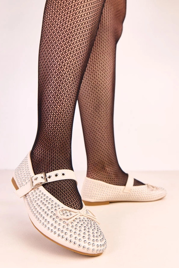 Smėlio spalvos balerinos... 2