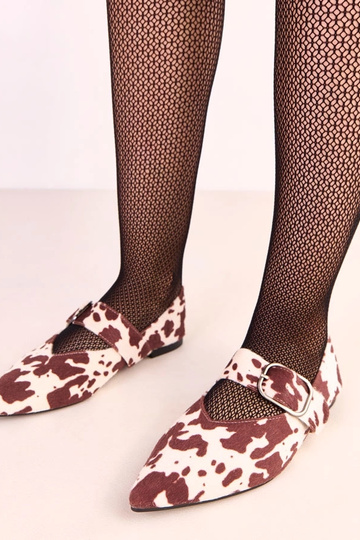 Rudos balerinos su karvės...