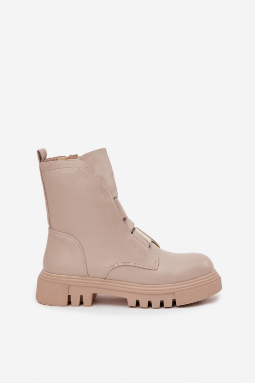 pašiltinti Darbiniai kulkšnies batai Moteriškas Į Pilį Eko Oda dramblio kaulo spalvos Tai turiilyra pašiltinti Darbiniai kulkšnies batai Moteriškas Į Pilį Eko Oda dramblio kaulo spalvos Tai turiilyra