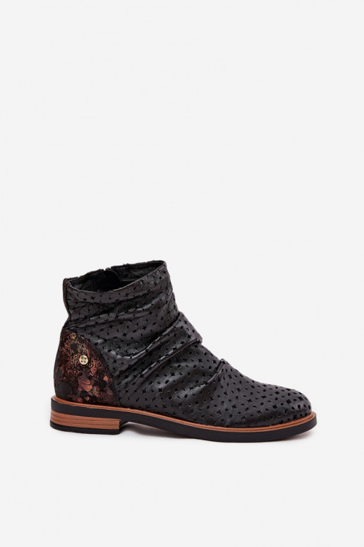 Oda Aulinukai su ažūro elementais Tai turiciejka 05922-01 juodos spalvos