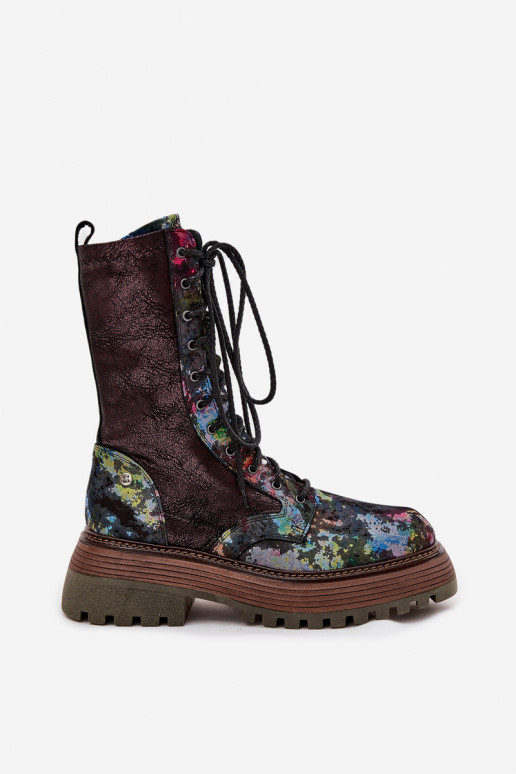 Moteriški aulinukai auliniai batai Tai turiciejka 06203-39 įvairių spalvų