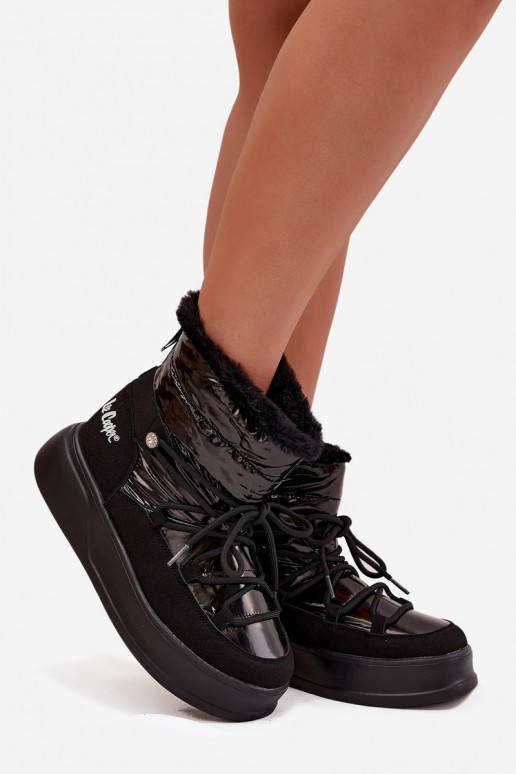 sniego batai Moteriškas su platforma Lee Cooper LCJ-25-03-3814 juodos spalvos sniego batai Moteriškas su platforma Lee Cooper LCJ-25-03-3814 juodos spalvos