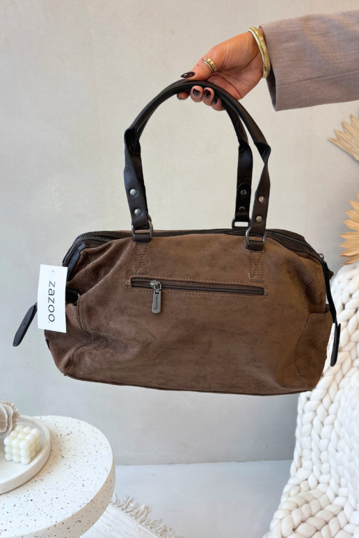 Rankinėsuiš eko zomšosu Tamsussmėlio spalvos Gressa