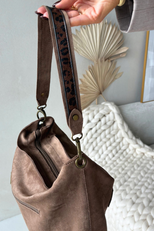 Rankinėsuiš eko zomšosu dramblio kaulo spalvos Deliane Rankinėsuiš eko zomšosu dramblio kaulo spalvos Deliane