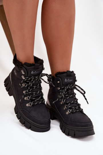 pašiltinti batai Moteriškas Lee Cooper LCJ-25-31-3911 juodos spalvos