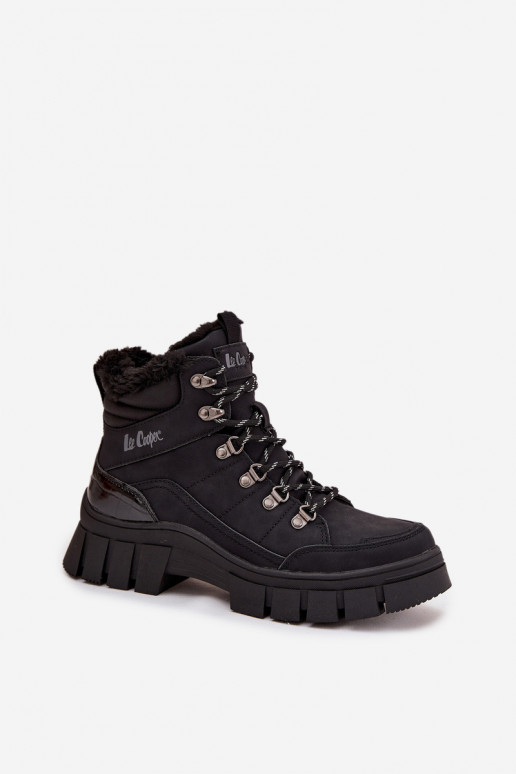 pašiltinti batai Moteriškas Lee Cooper LCJ-25-31-3911 juodos spalvos