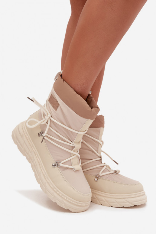 sniego batai Moteriškas Į Pilį Lee Cooper LCJ-25-44-3931 smėlio spalvos sniego batai Moteriškas Į Pilį Lee Cooper LCJ-25-44-3931 smėlio spalvos