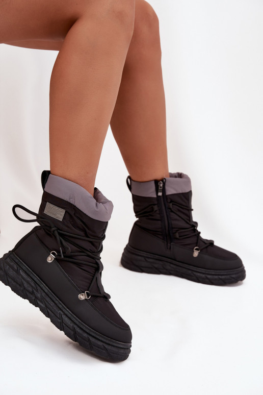 sniego batai Moteriškas Į Pilį Lee Cooper LCJ-25-44-3930 juodos spalvos sniego batai Moteriškas Į Pilį Lee Cooper LCJ-25-44-3930 juodos spalvos