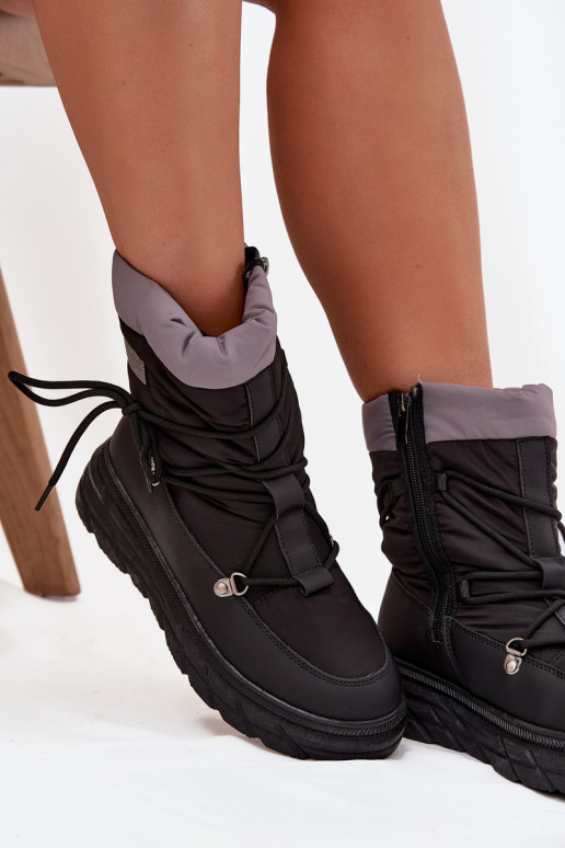 sniego batai Moteriškas Į Pilį Lee Cooper LCJ-25-44-3930 juodos spalvos