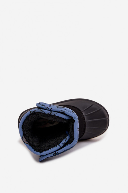 sniego batai Vaikiški su lipniais užsegimais Lee Cooper LCJ-25-10-3774 mėlynos spalvos