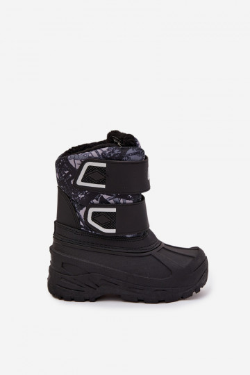 Vaikiški Lee Cooper LCJ-25-10-3781 juodos spalvos sniego batai 2
