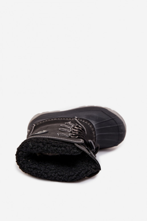 sniego batai Vaikiški berniukų Lee Cooper LCJ-25-44-3943K juodos spalvos