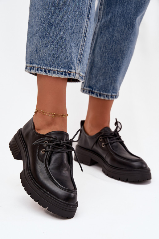 batai Moteriškas iš eko odos juodos spalvos Adrelle