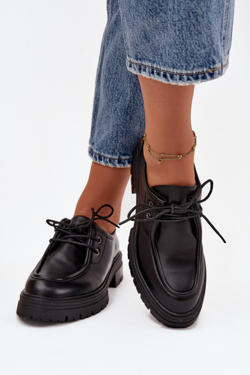 batai Moteriškas iš eko odos juodos spalvos Adrelle