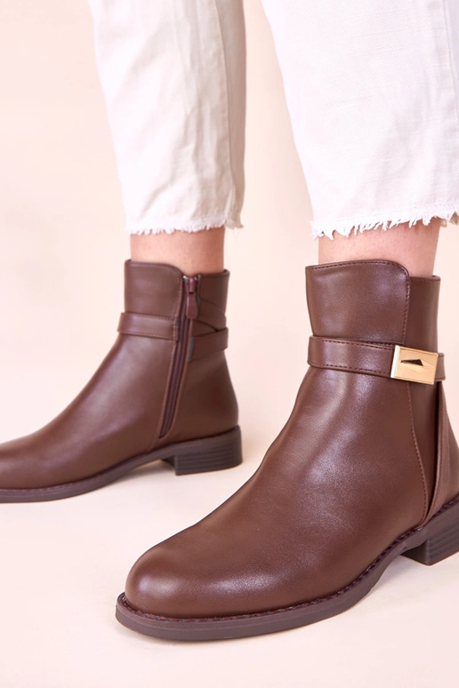 Rudos klasikinės aulinukės su...