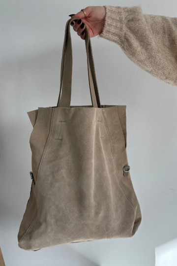 iš zomšosoĮa Rankinė Pirkėjas Ryškiaismėlio spalvos Miraya