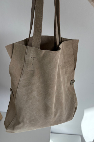 iš zomšosoĮa Rankinė Pirkėjas Ryškiaismėlio spalvos Miraya 2