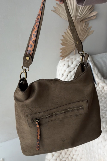 Rankinėsuiš eko zomšosu Tamsuszielona Deliane