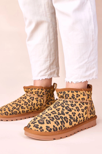 Leopardo rašto sniego batai...