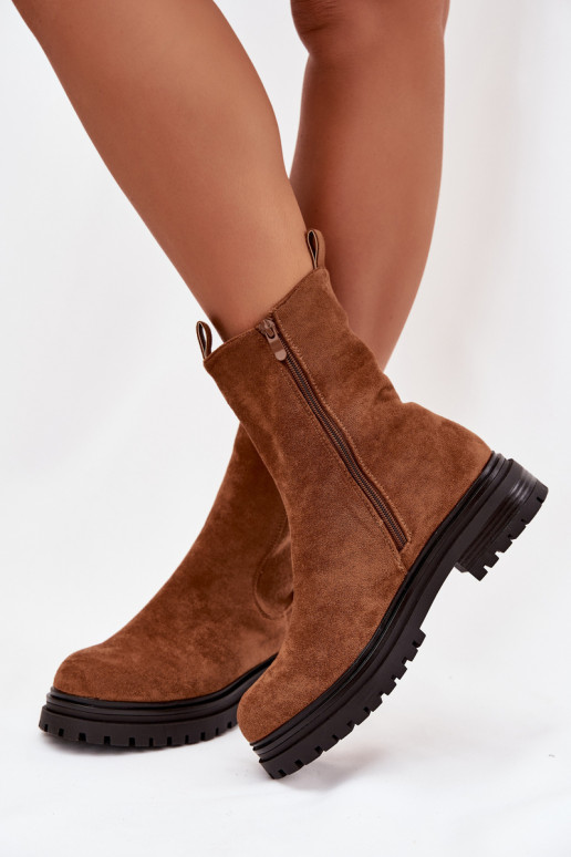 stilingi aulinukai Moteriškas Į Pilį rudos spalvos Julienne