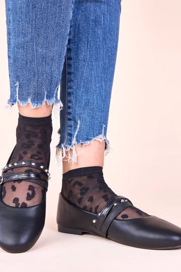 Juodos balerinos su... 2