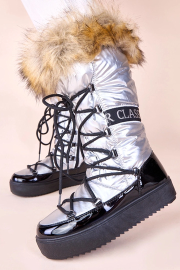 Sidabriniai eskimų tipo...