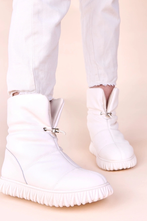 Smėlio spalvos sniego batai iš...