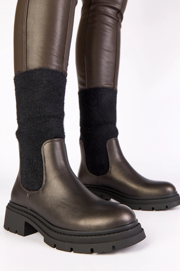 Pilki aulinukai su elastine...