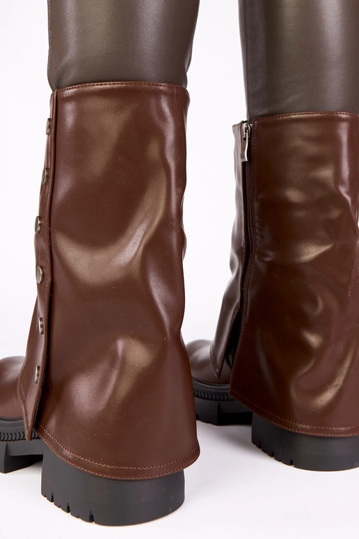 Šokoladiniai aulinukai su atlenkta...