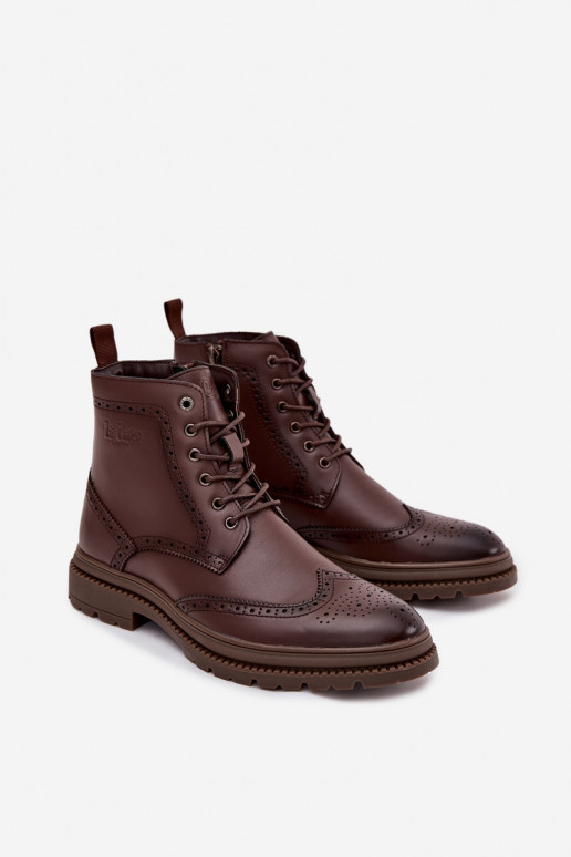 Oda Aulinukai Vyriški Lee Cooper LCJ-25-33-3960 rudos spalvos