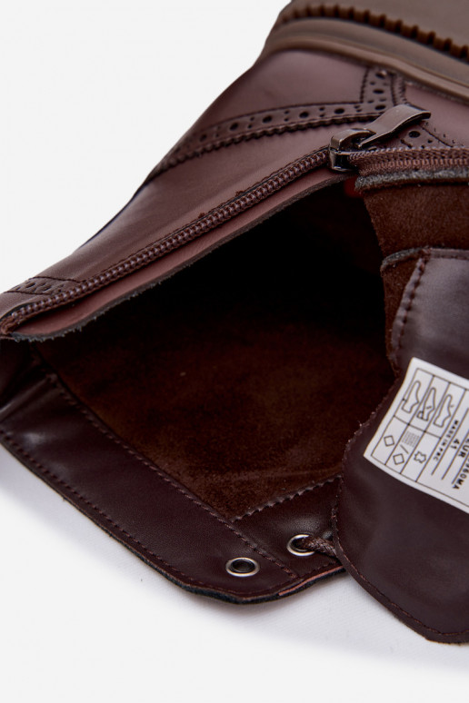 Oda Aulinukai Vyriški Lee Cooper LCJ-25-33-3960 rudos spalvos