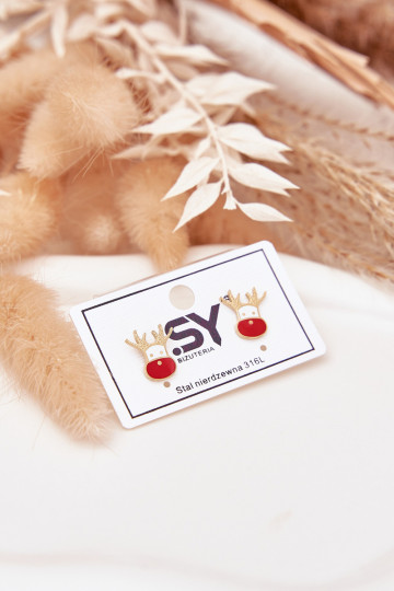 su stilingomis detalėmisi Reindeers Pagaminta iš chirurginio plieno 2