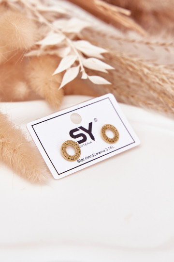 su stilingomis detalėmisi Kółeczka iš nerūdijančio plieno aukso spalvos 2