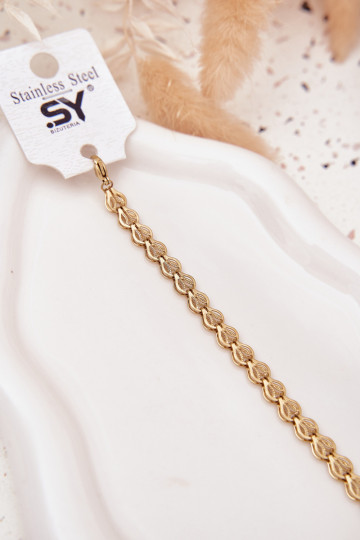 Apyrankė Pagaminta iš chirurginio plieno aukso spalvos 2