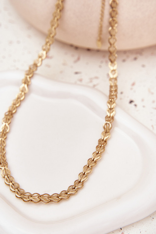 Kaklo papuošalas Pagaminta iš chirurginio plieno aukso spalvos