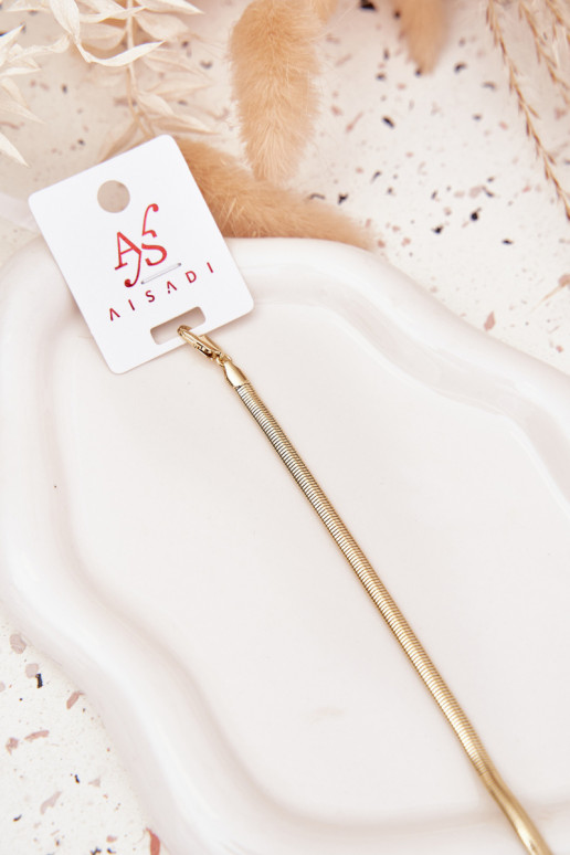 Apyrankė Gyvatė Pagaminta iš chirurginio plieno aukso spalvos