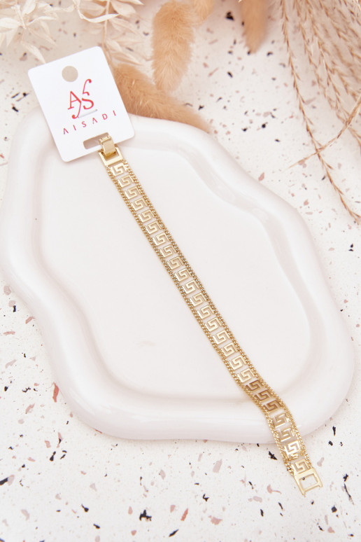 Apyrankė Moteriškas Pagaminta iš chirurginio plieno aukso spalvos