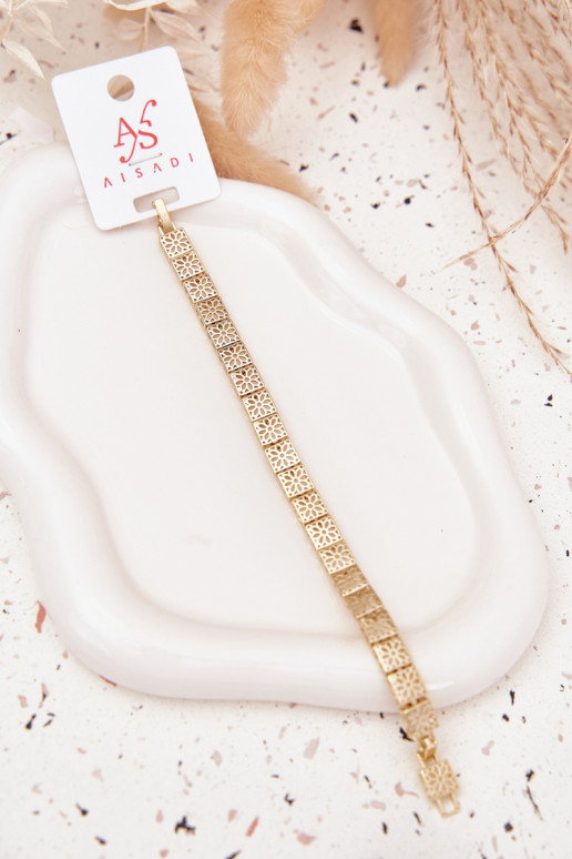 Apyrankė Moteriškas Pagaminta iš chirurginio plieno aukso spalvos