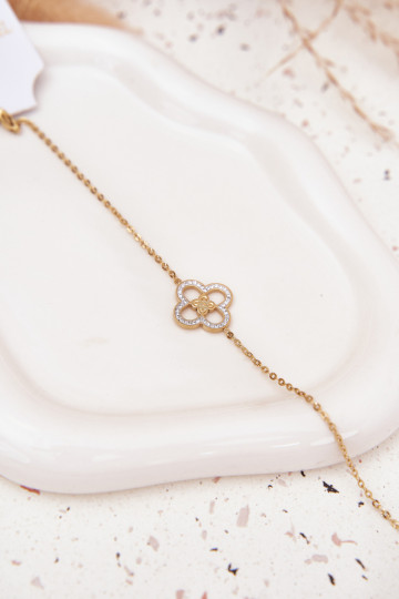 Apyrankė Moteriškas Pagaminta iš chirurginio plieno aukso spalvos 2