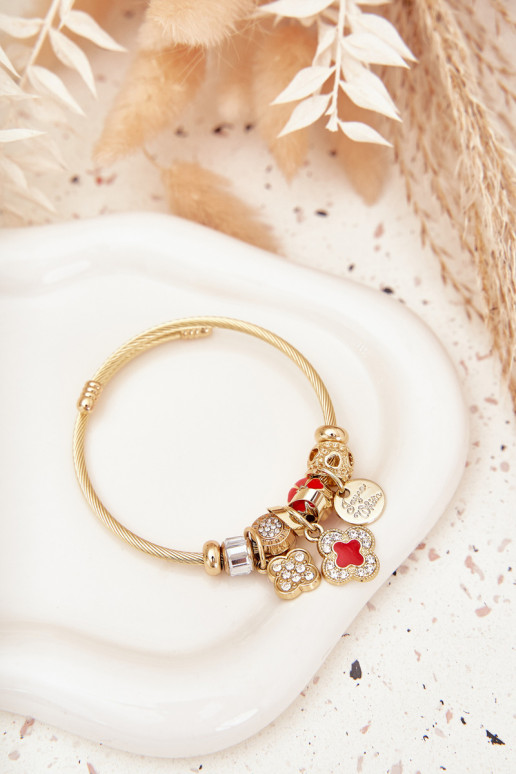 Apyrankė z ZaĮieszkami Charms aukso spalvos