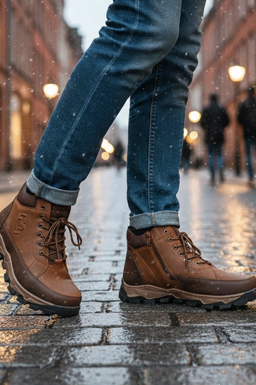 Rudi vyriški šiltinti...