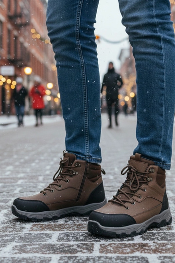 Rudi vyriški traperiai Ryan