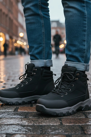 Juodi vyriški traperiai Ryan