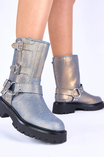 Mėlyni aulinukai su aukso... 2